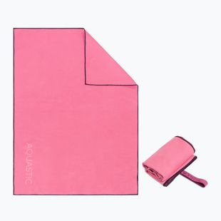 Бързосъхнеща кърпа AQUASTIC Havlu M розова