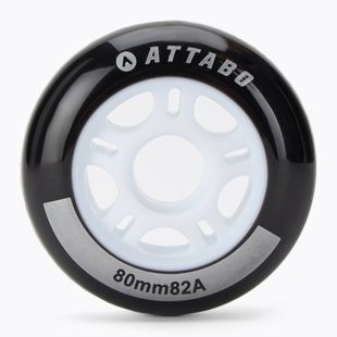 Колела за ролери ATTABO 80 mm 4 бр. black