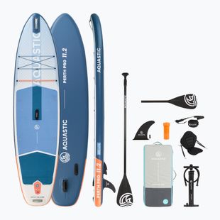 SUP AQUASTIC Perth Pro 11'2" allround бяла дъска