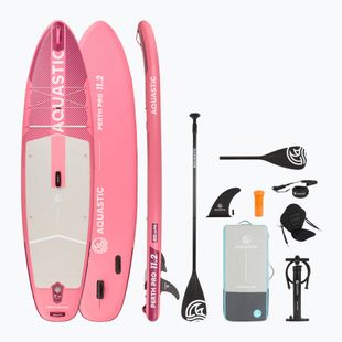 AQUASTIC SUP дъска Perth Pro 11'2" allround pink