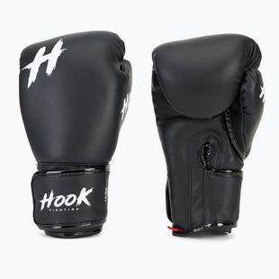 Боксови ръкавици HOOK FIGHTING Ready To Spar с пълнеж, black