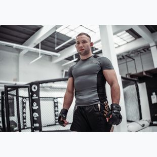 Мъжки рашгард HOOK FIGHTING Base black