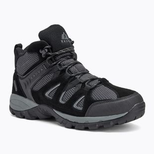 Мъжки туристически обувки KADVA Traver Mid WaterProof черен