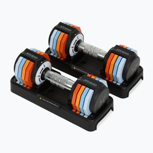 Комплект регулируеми дъмбели XTREXO 2 x 5 kg multicolor