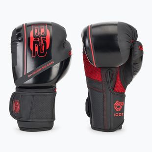 Боксови ръкавици DIVISION B-2 Pro Carbon black/red