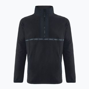 Мъжки суитшърт PROSTO Half Zip Fleece Nero black
