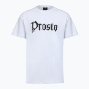 Мъжка тениска PROSTO Traz white