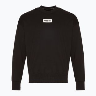 Мъжки суитшърт PROSTO Crewneck Box black
