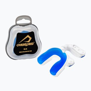 Протектор за челюсти + кутия Overlord Gel blue