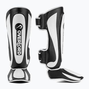 Overlord Fighter предпазители за подбедрици черно и бяло 301004-BK/S