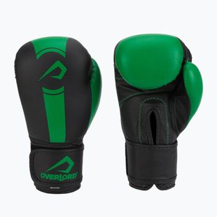 Overlord Ръкавици Boxer black-green 100003-GR