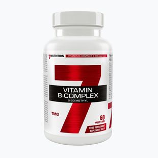 Комплекс витамини 7Nutrition B-Complex B50 Methyl 60 капсули