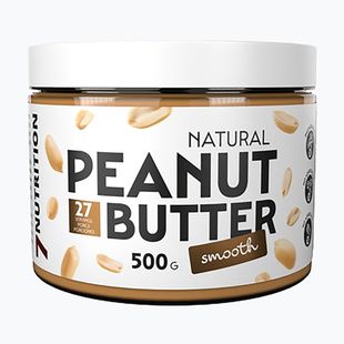 Ядково масло 7Nutrition 500 g smooth peanut butter