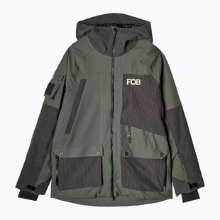 Мъжко яке за сноуборд 4F M511 khaki