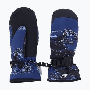 Детски скиорски ръкавици 4F Fnk M199 navy