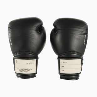 Боксови ръкавици UNIQ Velcro technical black