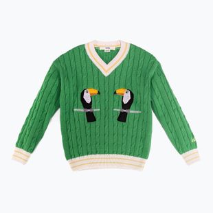 Детски пуловер KID STORY Organic cotton green pelican
