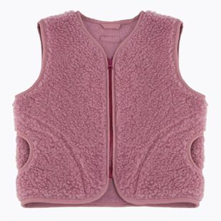 Детски елек KID STORY Merino dusty pink