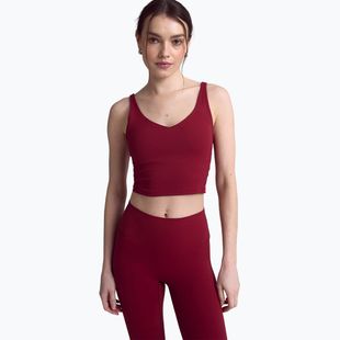 Дамски топ за йога JOYINME Grace red wine