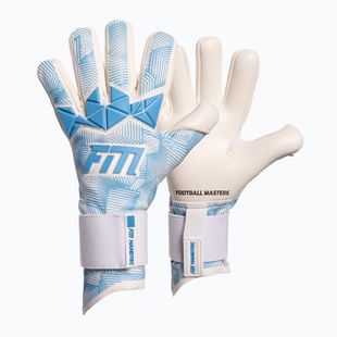 Вратарски ръкавици Football Masters Varis X PRO white/blue