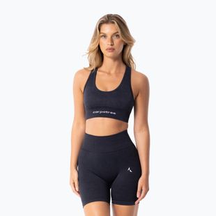 Спортен сутиен Carpatree Yasmine Seamless black stone wash