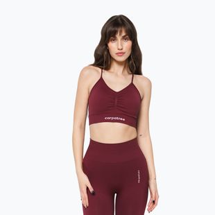 Спортен сутиен Carpatree Allure Seamless burgundy