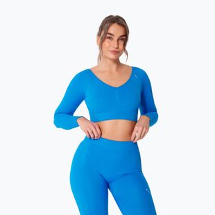 Дамска блуза с дълъг ръкав за  тренировка Carpatree Eris Seamless electric blue