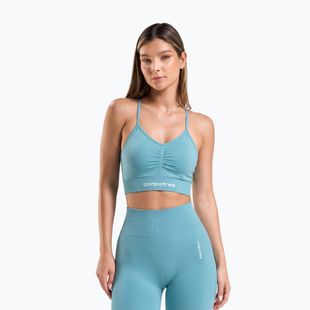 Спортен сутиен Carpatree Allure Seamless milky blue