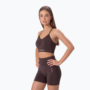 Дамски тренировъчни шорти Carpatree Allure Seamless berry brown