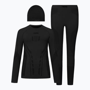 Комплект термобельо за деца Viking Football Riko 2.0 Base Layer black