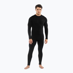 Мъжки комплект термобельо Viking Meriboo Base Layer black