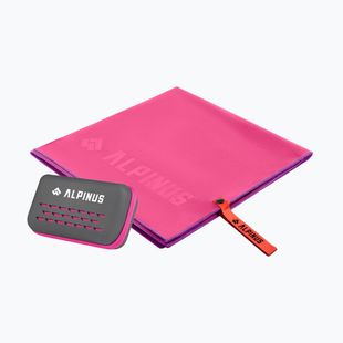 Бързосъхнеща хавлия Alpinus Tarifa pink