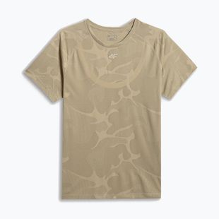 Мъжка тренировъчна тениска 4F Athletic FNK M1777 beige