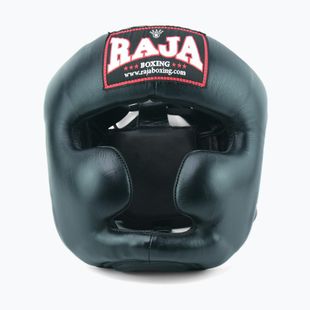 RAJA BOXING каска от естествена кожа черна