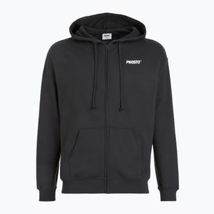 Мъжки суитшърт PROSTO Hoodie Logo Zip black