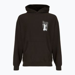 Мъжки суитшърт PROSTO Shadow Hoodie washed black