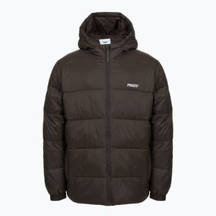 Мъжко зимно яке PROST Puffer dark brown
