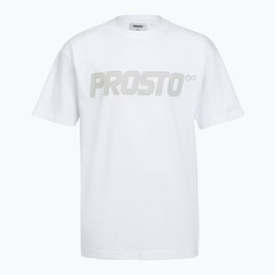 Мъжка тениска PROSTO Big Logo white