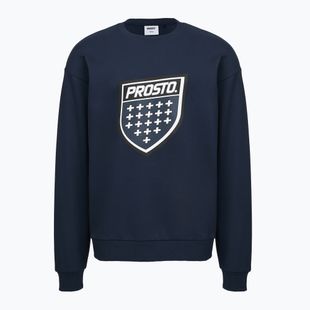 Мъжки суитшърт PROSTO Big Shield Crewneck navy