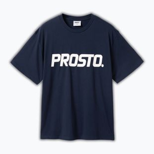 Мъжка тениска PROSTO Big Log navy blue