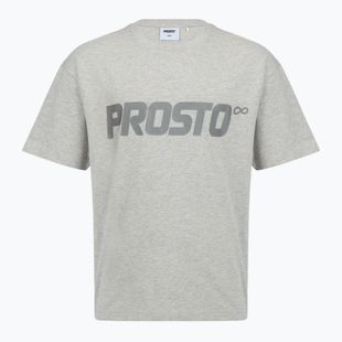 Мъжка тениска PROSTO Big Log grey/melange