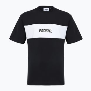 Мъжка тениска PROSTO Root black/white