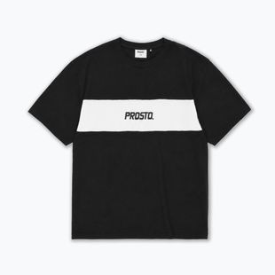 Мъжка тениска PROSTO Root black/white