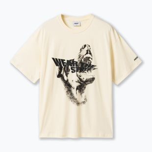 Мъжка тениска PROSTO Bark off white