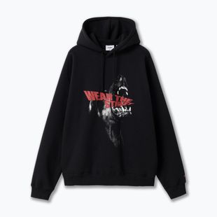 Мъжки суитшърт PROSTO Hoodie Bark black