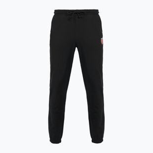 Мъжки панталони за бягане PROSTO Infine black