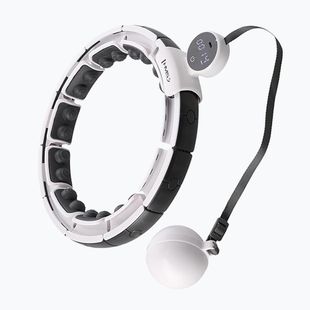 Хула хоп с тежест и брояч HMS HHM16 бял