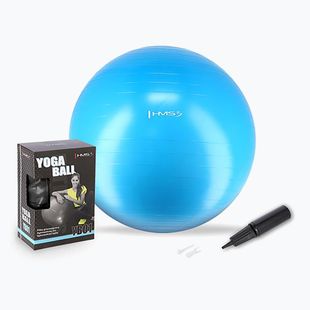 Гимнастическа топка HMS YB01 New 75 cm lazurowy
