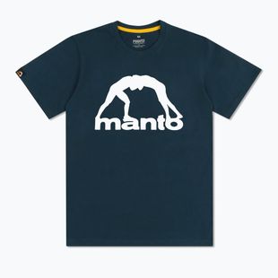 Мъжка тениска MANTO Vibe 25 navy blue/white