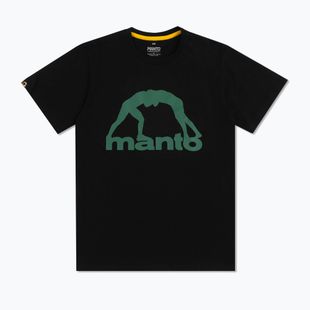 Мъжка тениска MANTO Vibe 25 black/green